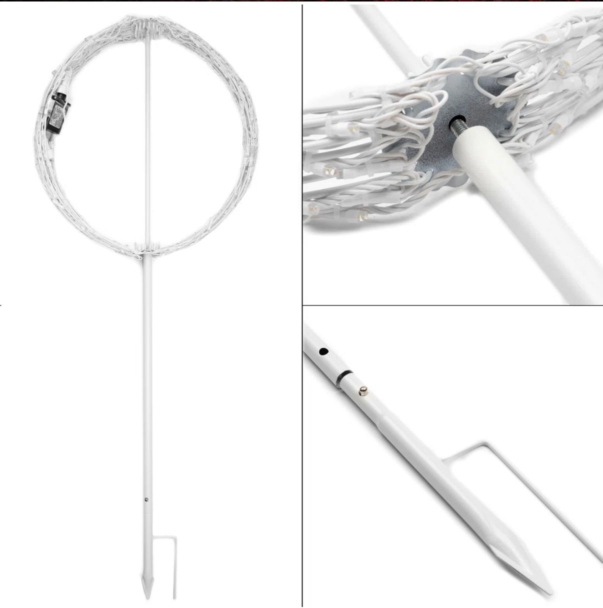 Outdoor Decor - 16” Fold Flat LED Light Ball