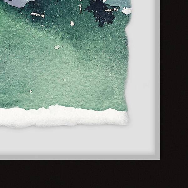 Framed Art - 17" x 24" Green Pine Forest by Marmont Hill