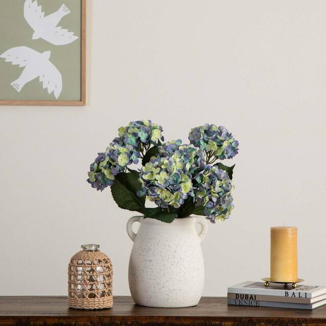 Faux Plant - 20" Artificial Hydrangea Stem
