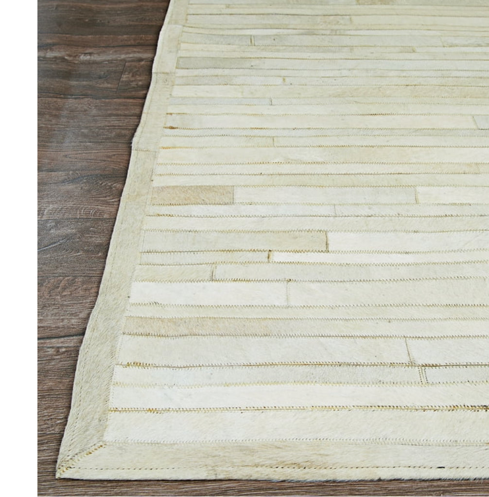 Rug - 3'4" x 5'4" Cowhide Couristan Chalet Plank - T&F 5.19.25