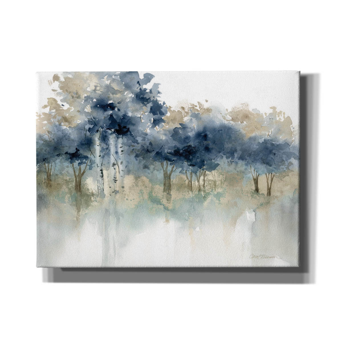 Canvas - 40” x 60” Waters Edge (some repairs)