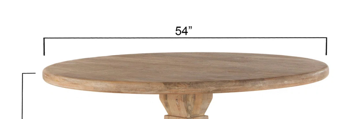 Dining Table - Lyons Mango Solid Wood Top Only - WF9.25.25