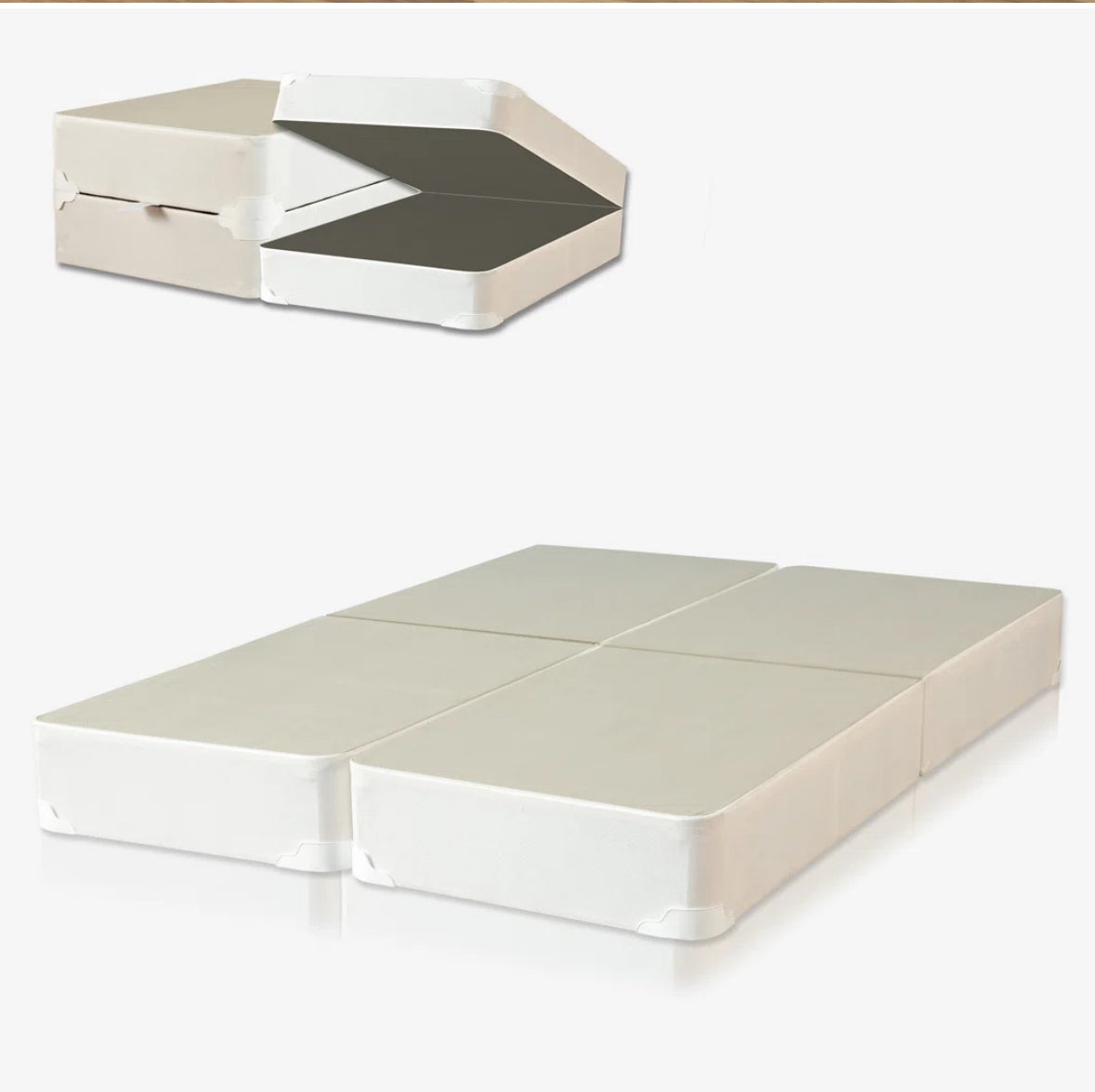 Mattress Support - King Size Box Spring 8" Gallien Wood Box Spring - WF10.16.25
