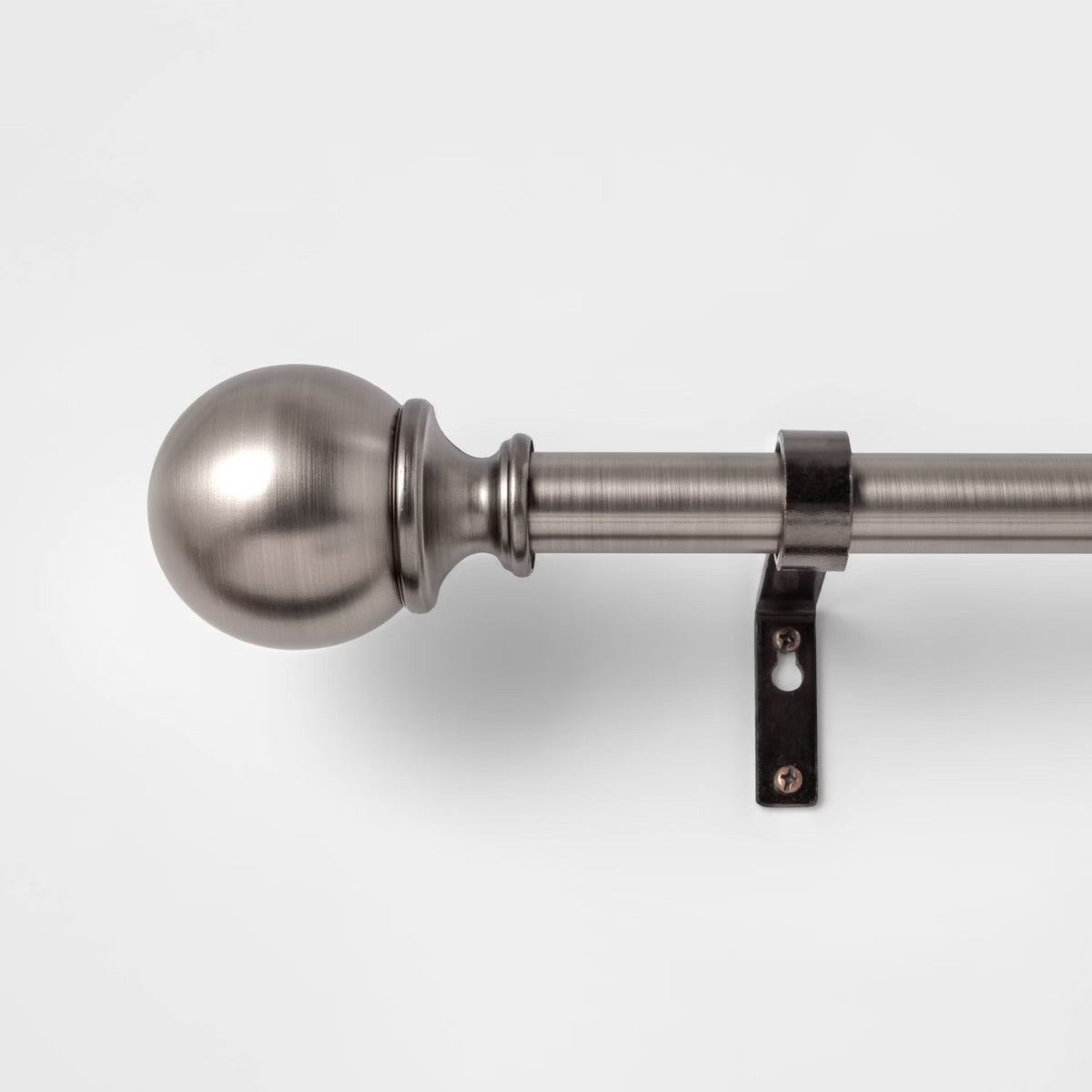 Curtain Rod - 66” W - 120” L Brushed Nickel 66”-120” - TG11.3.25