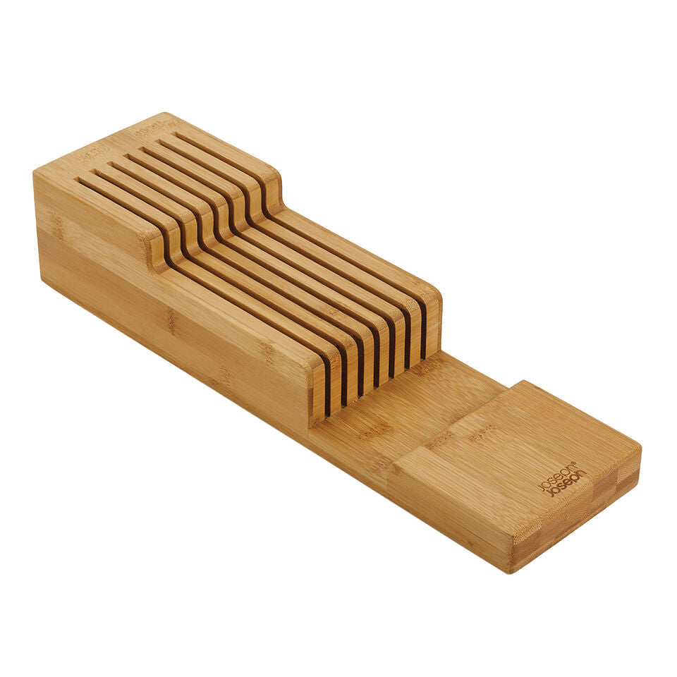 Drawer Organizer - Joseph Joseph DrawerStore Bamboo 2 Tier Knife Organizer