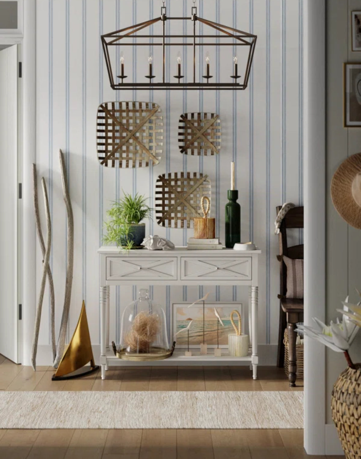 Wallpaper - Cecelia Striped Roll - WF12.4.25