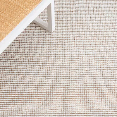 Rug - 10’ x 14’ Safavieh Natural Fiber 10 x 14 (ft) Knotted Jute Ivory/Natural Rectangular Indoor