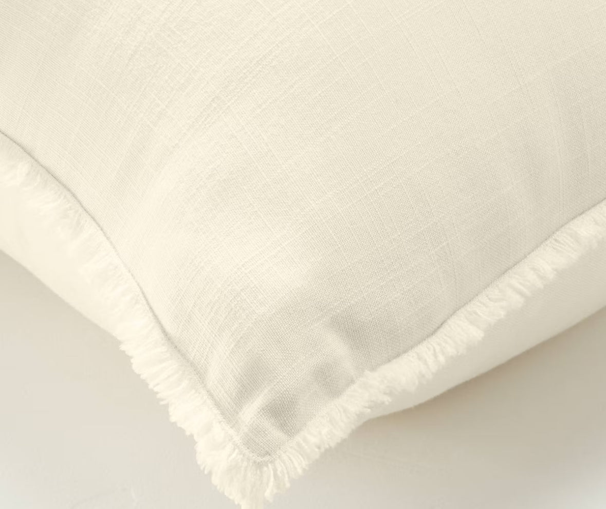 Pillow - King Euro Heavyweight Linen Blend Throw Pillow - TG10.31.25