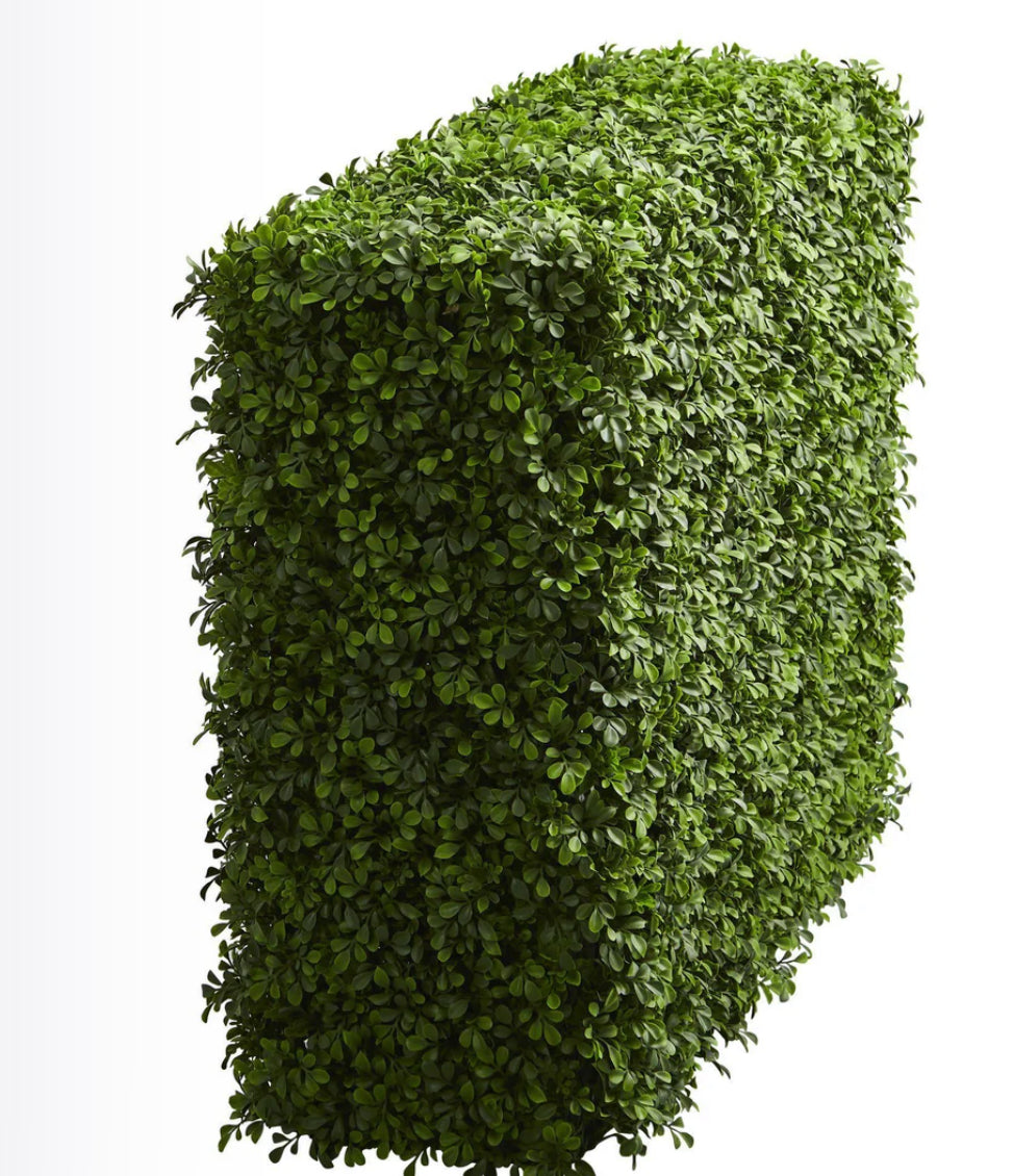 Faux Plant - 39” Boxwood Artificial Hedge (indoor/Outdoor) - WF1.3.26