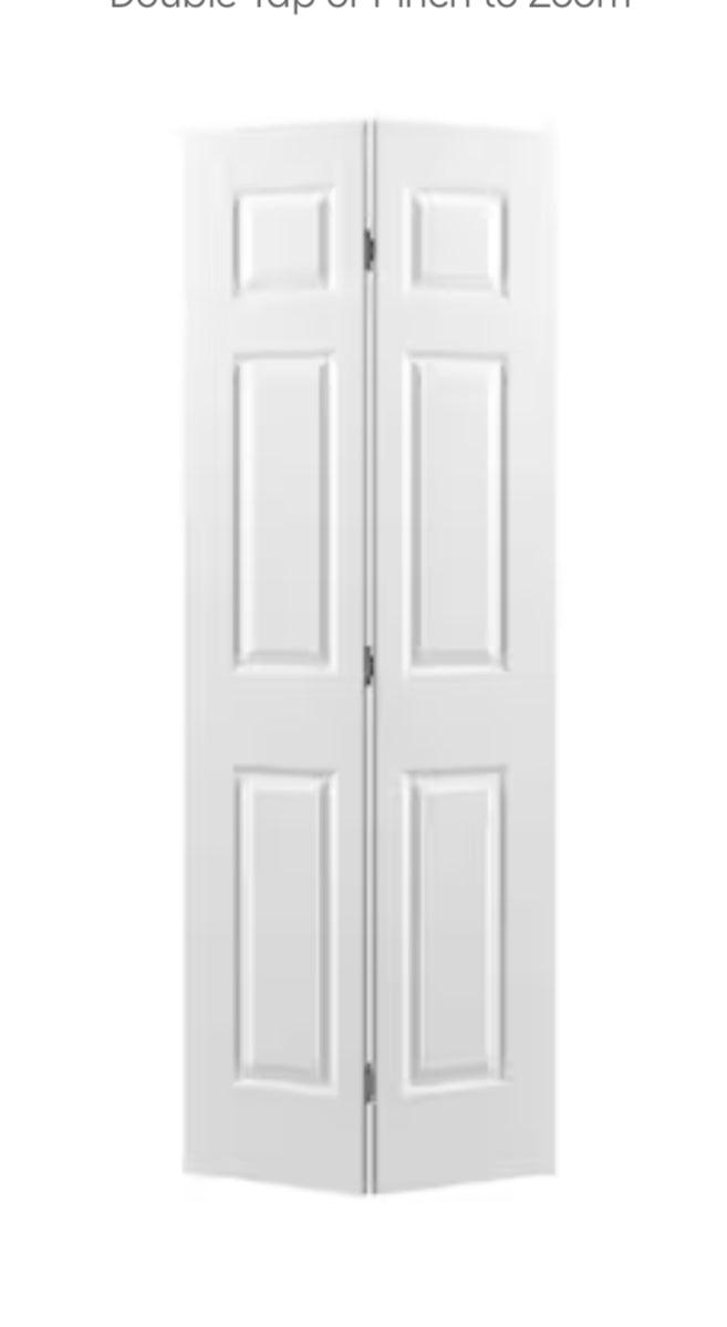 Door - 30" W x 80” H Bi-Fold Masonite Hardware Included - WF11.7.25