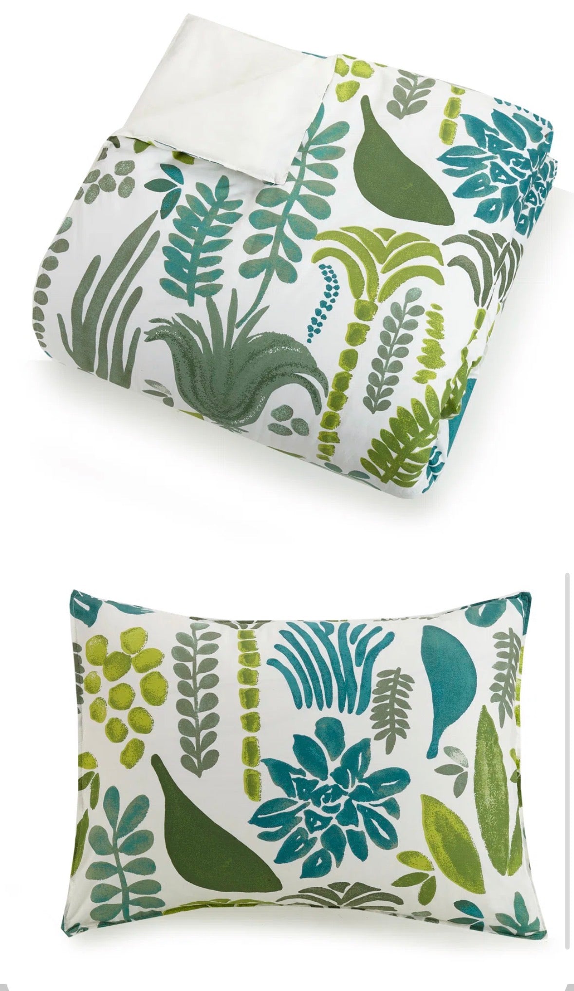 Bedding - King Size Jardin Duvet Set with 2 Shams - WF12.4.25