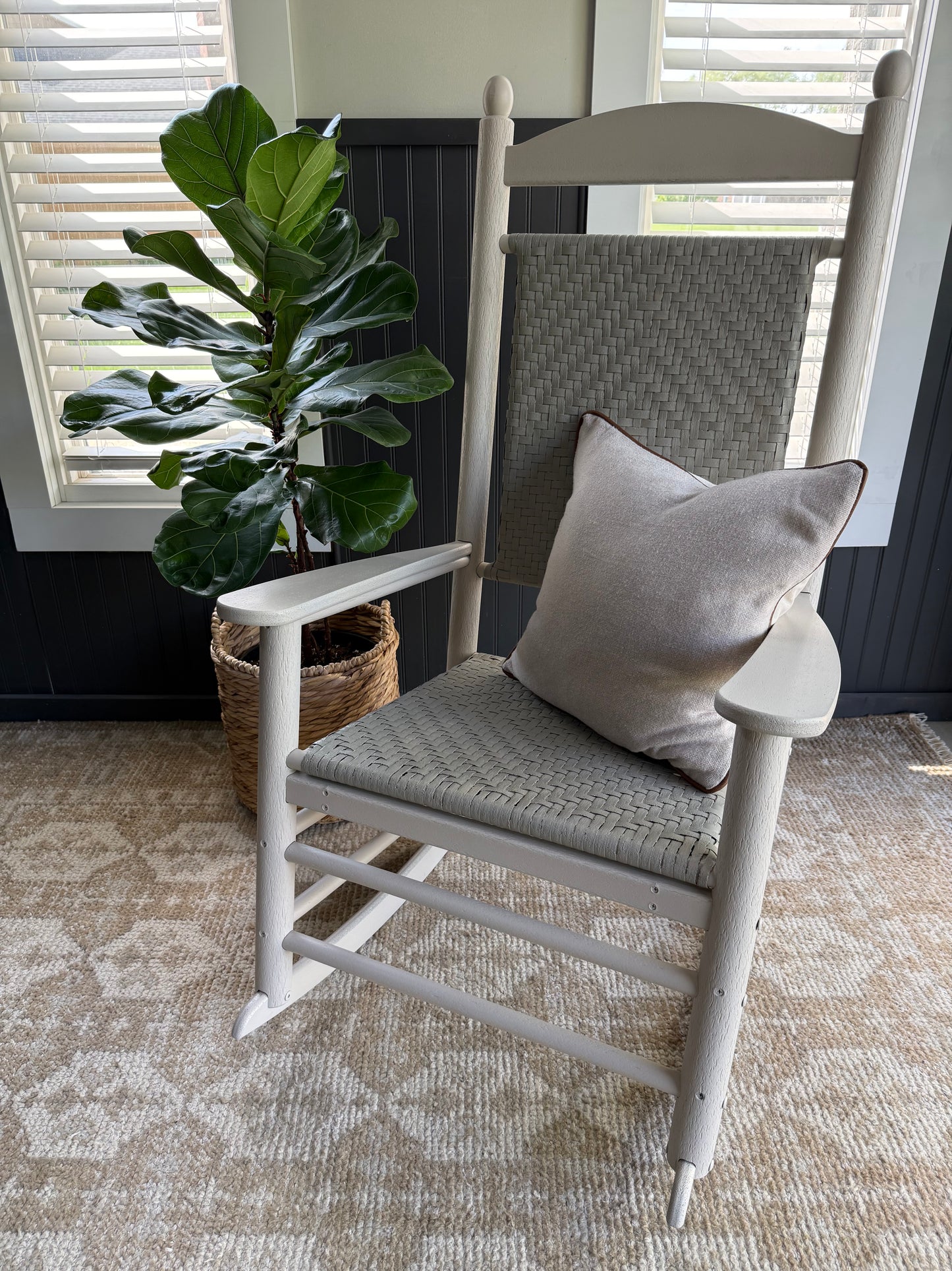 Wicker Rocking Chair - McFair Furniture