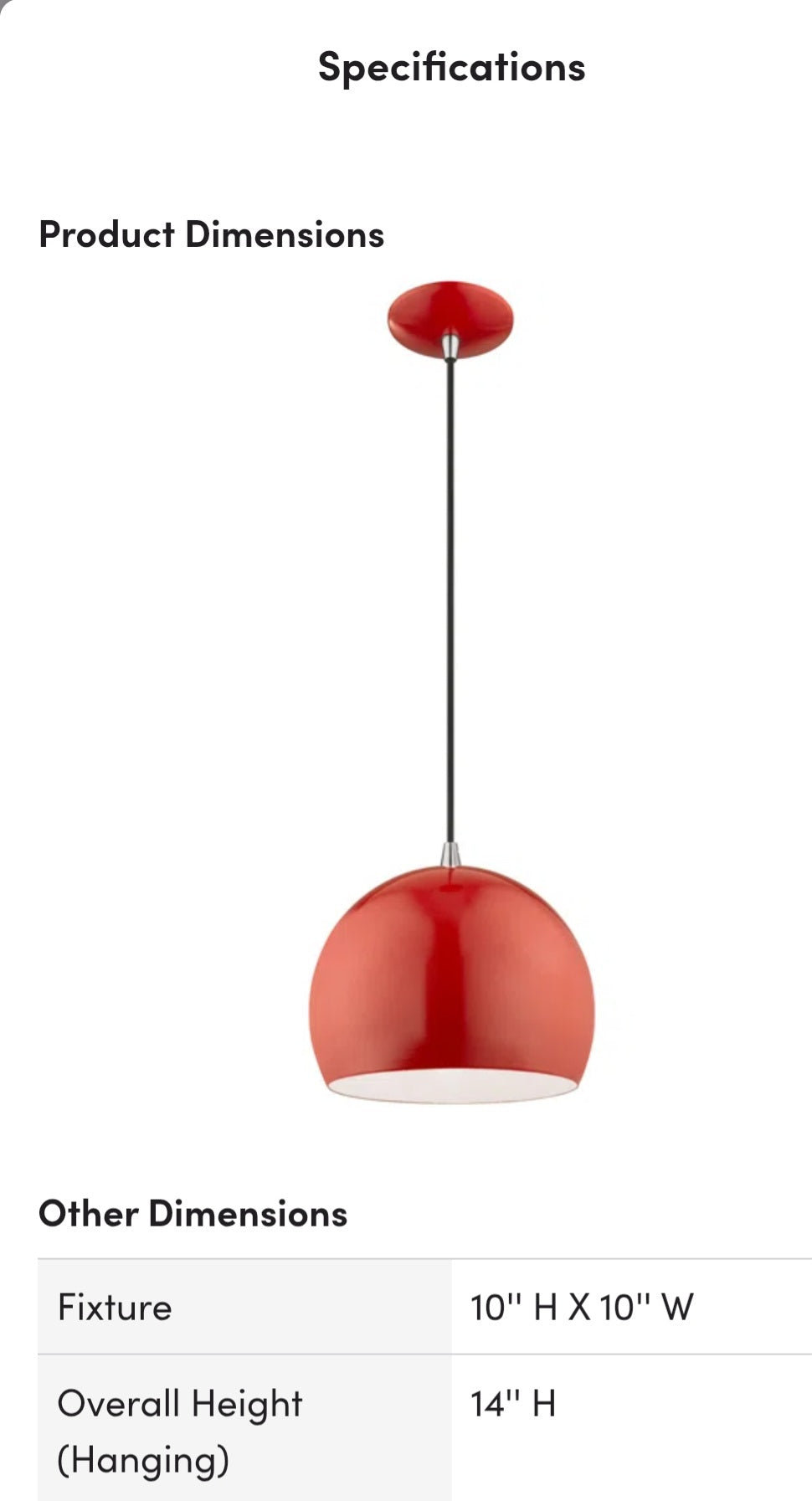 Pendant - Dristin 1 - Light Single Pendant - WF1.3.26