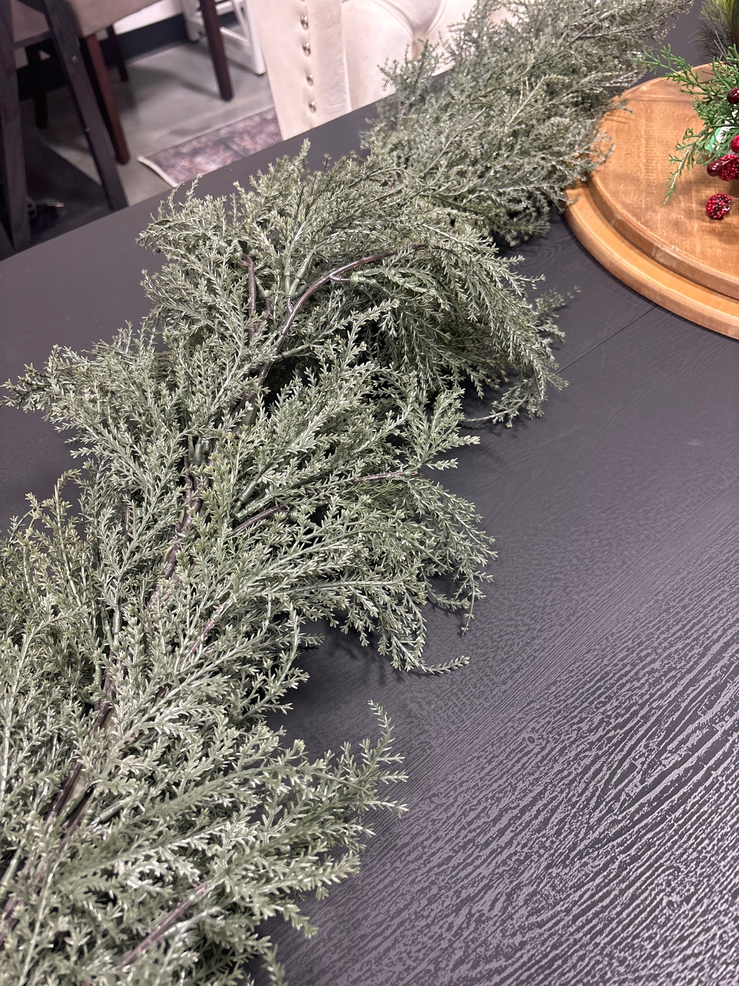 Christmas Swag - 58” Mixed Greenery Cedar and Pine Swag - WF