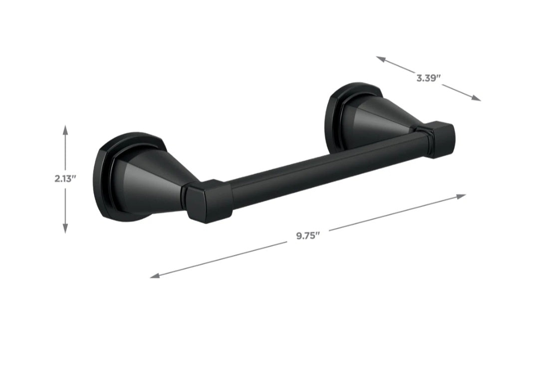 Bathroom Accessory - Stryke Wall Mount Pivot Arm Toilet Paper Holder Bath Hardware Accessory - WF1.3.26