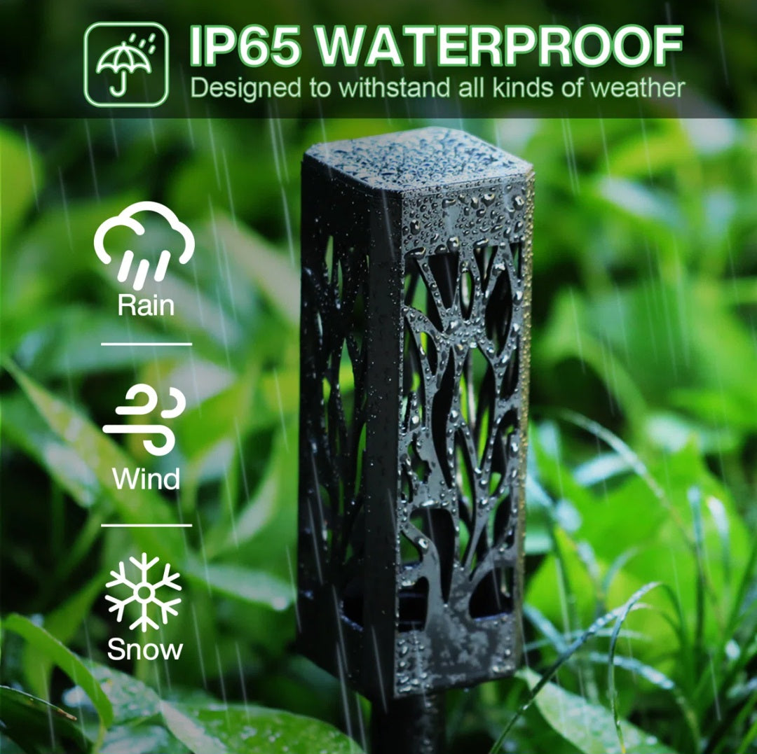 Outdoor - Pack of 6 KOPE Low Voltage Solar Powered Integrated LED Pathway Light - WF12.4.25