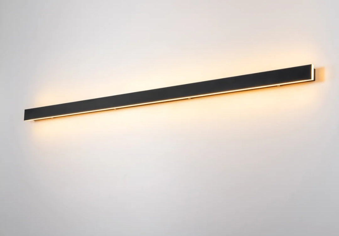 Sconce - Barde Slender Sideway Outdoor Hardwired Bar Wall Sconce with LED Light Source - WF12.4.25