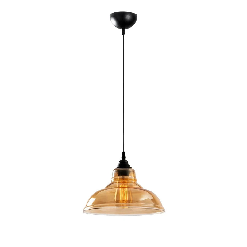 Pendant - Dilberay Clear/Black Hanging light - WF