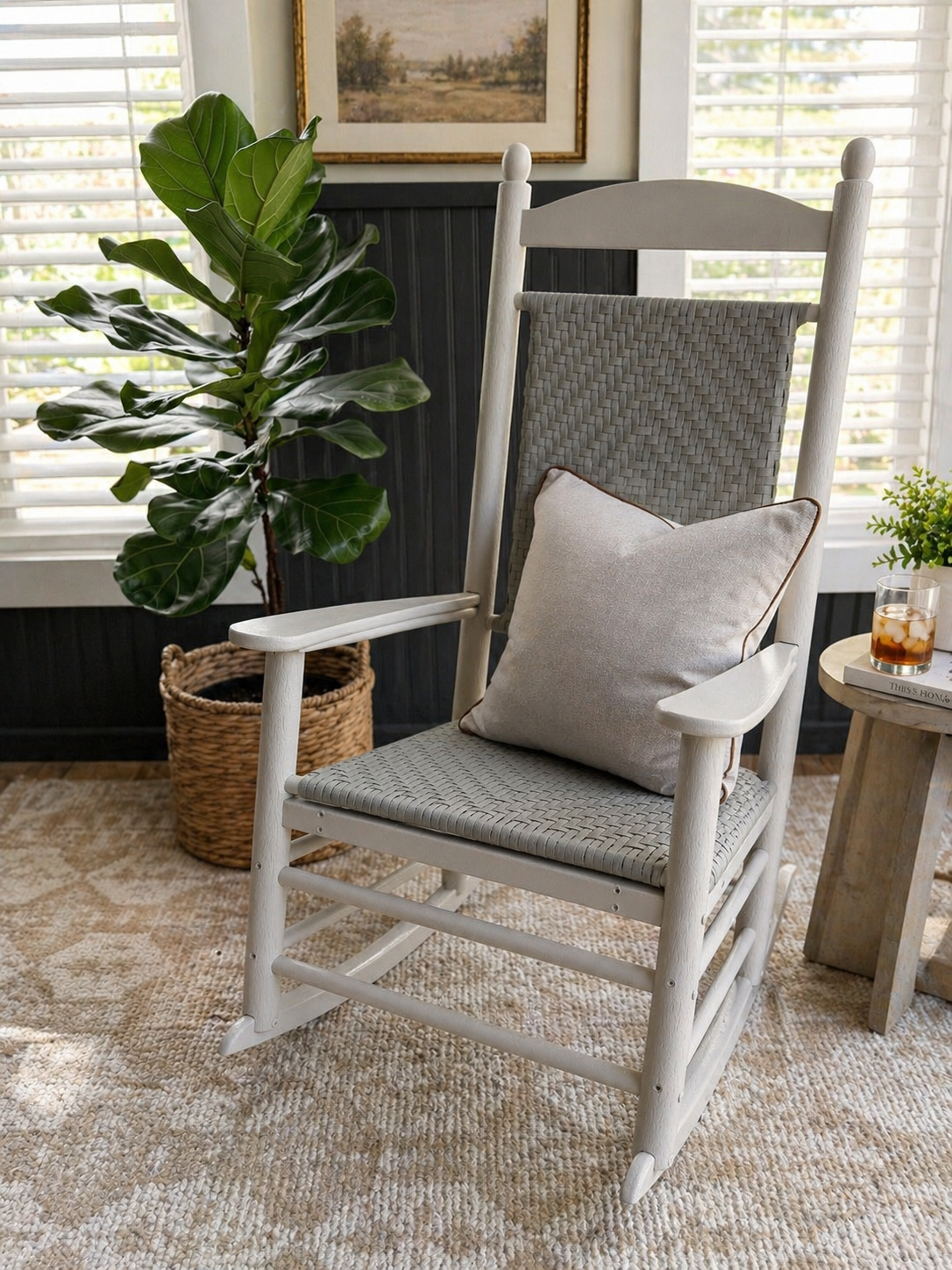 Wicker Rocking Chair - McFair Furniture