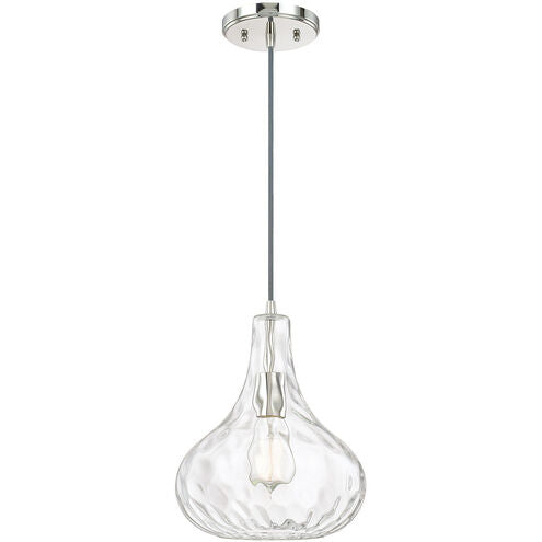 Pendant - Corenzo 9 inch Polished Nickel - WF