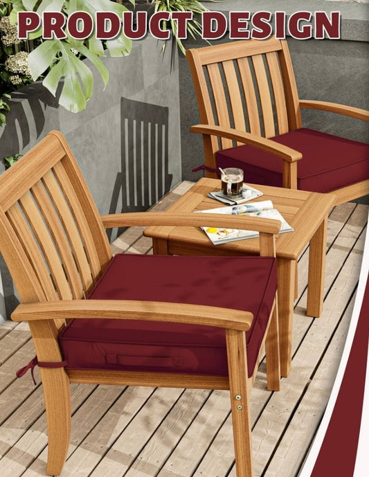 Outdoor Cushion - 22" x 22" Rust Waterproof (2 available)