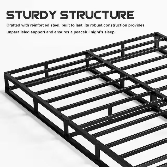 Mattress Support - Twin Size 9" High Box Spring with Cover