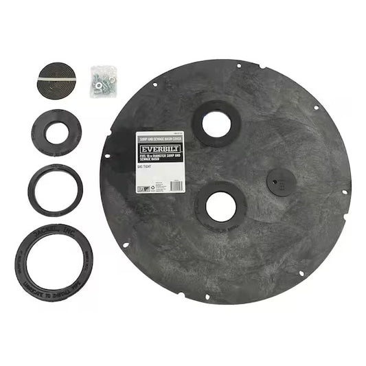 Sump Basin Cover - Everbilt 18" Diameter Sump and Sewage Basin Cover Gas Tight