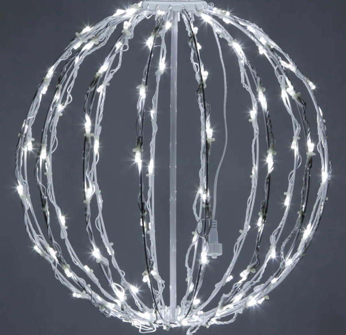 Outdoor Decor - 16” Fold Flat LED Light Ball