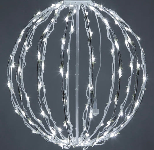 Outdoor Decor - 16” Fold Flat LED Light Ball