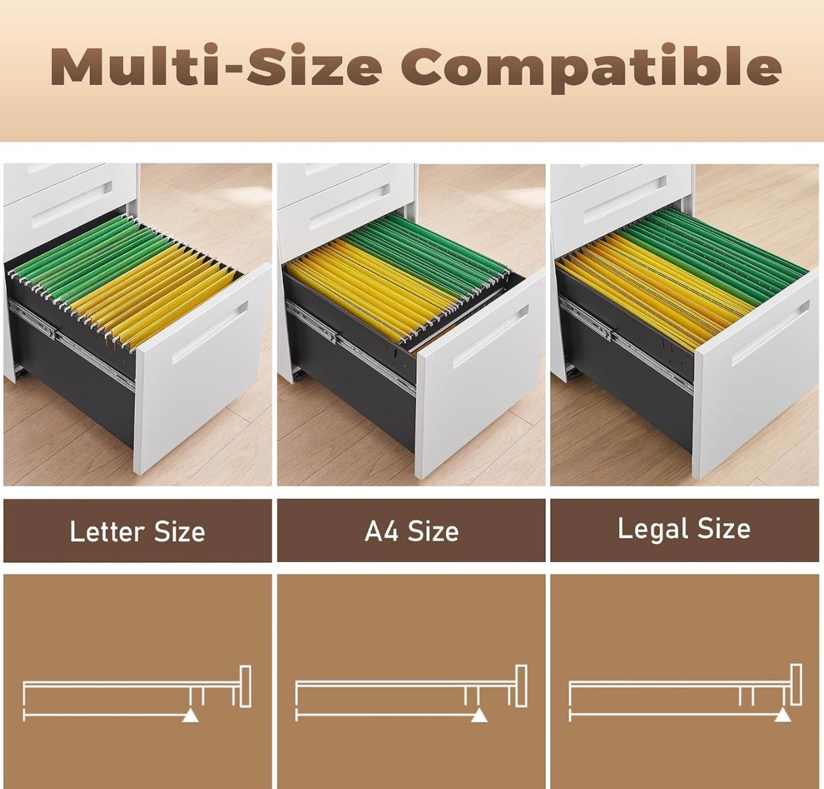 Office Cabinet - 3 Drawer Filing Cabinets for Home Office (see all photos)