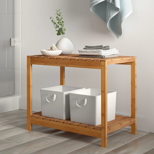 Bench - Nicieza 24" W Bamboo Shower Bench