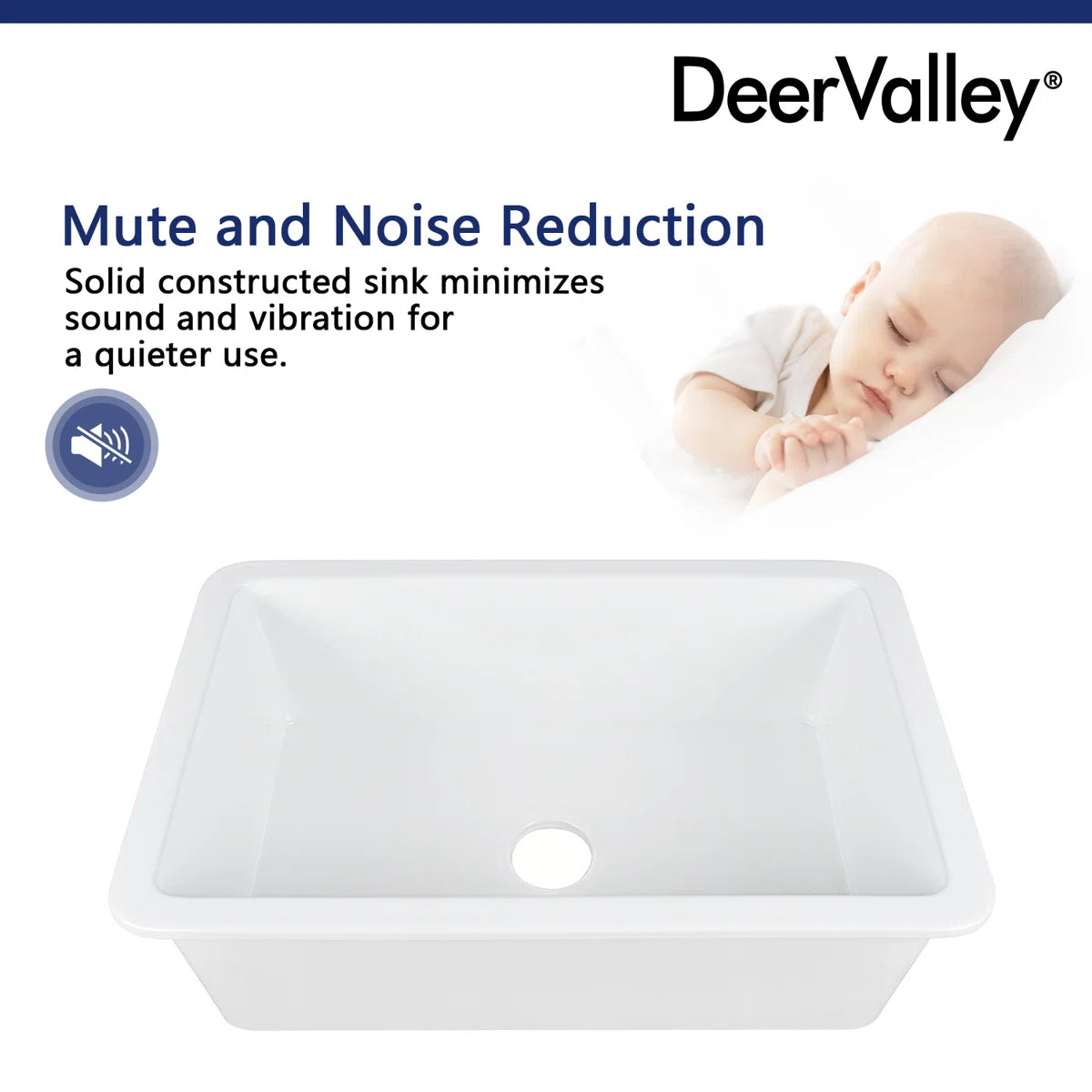 Sink - Kitchen Rectangular Fireclay 32" x 19" Undermount Kitchen Sink