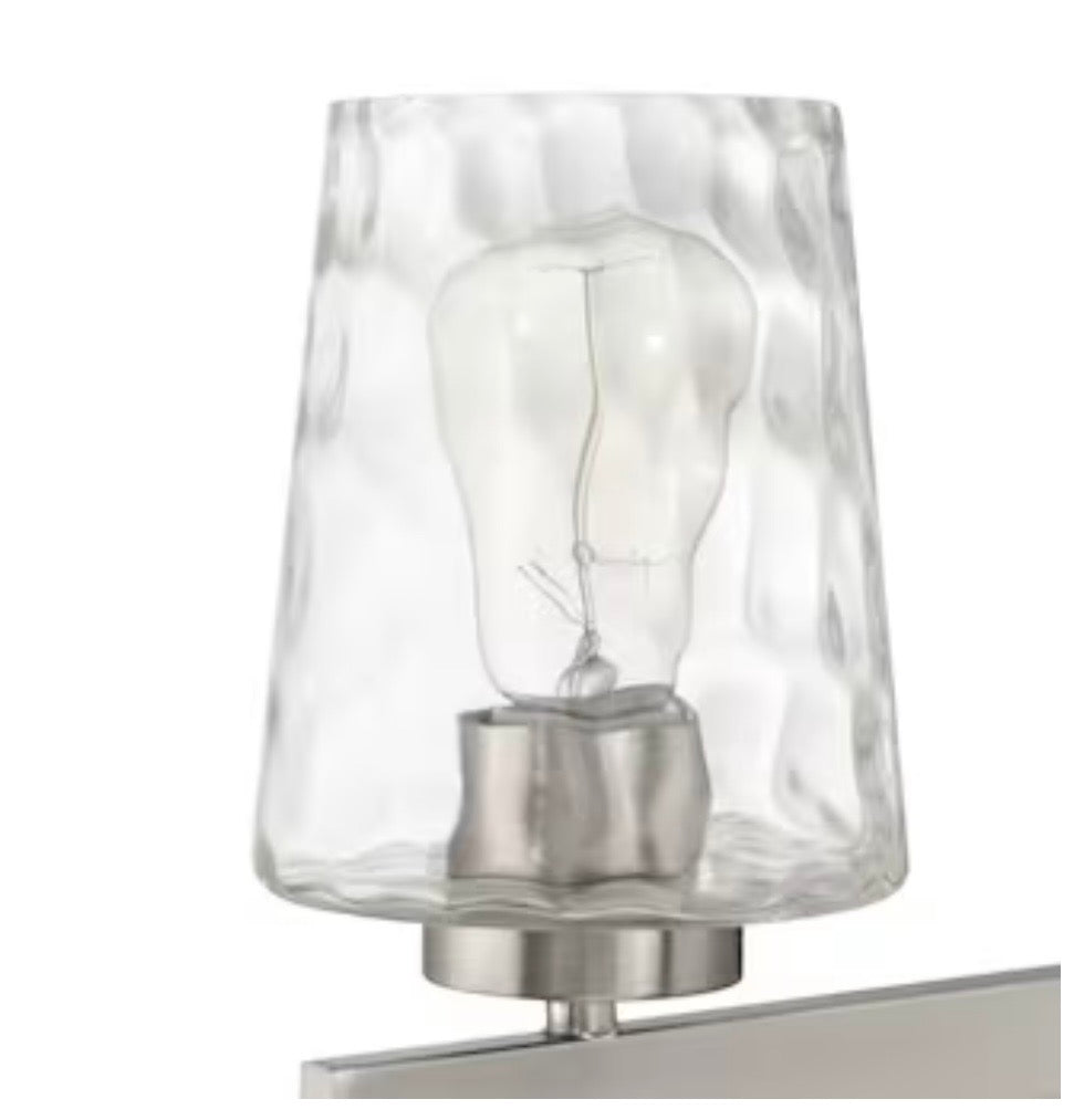 Vanity Light - ACROMA Waycross 51.2-in 6 Light Brushed Nickel Modern/contemporary Bathroom Vanity light