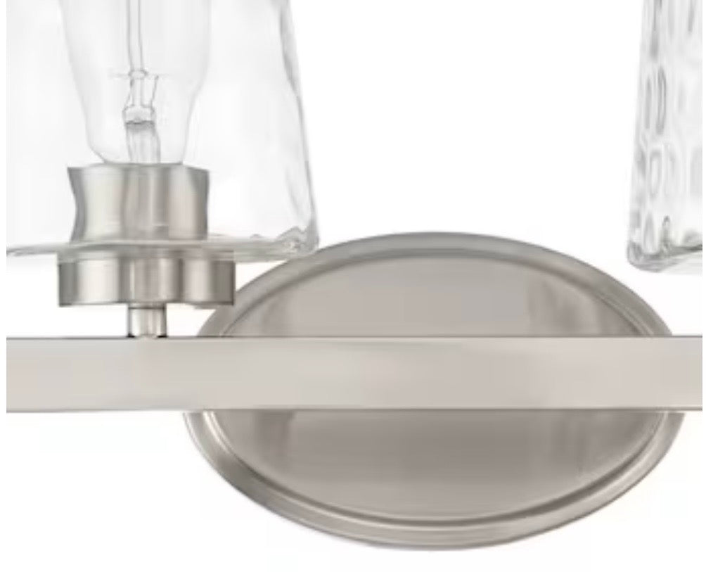 Vanity Light - ACROMA Waycross 51.2-in 6 Light Brushed Nickel Modern/contemporary Bathroom Vanity light