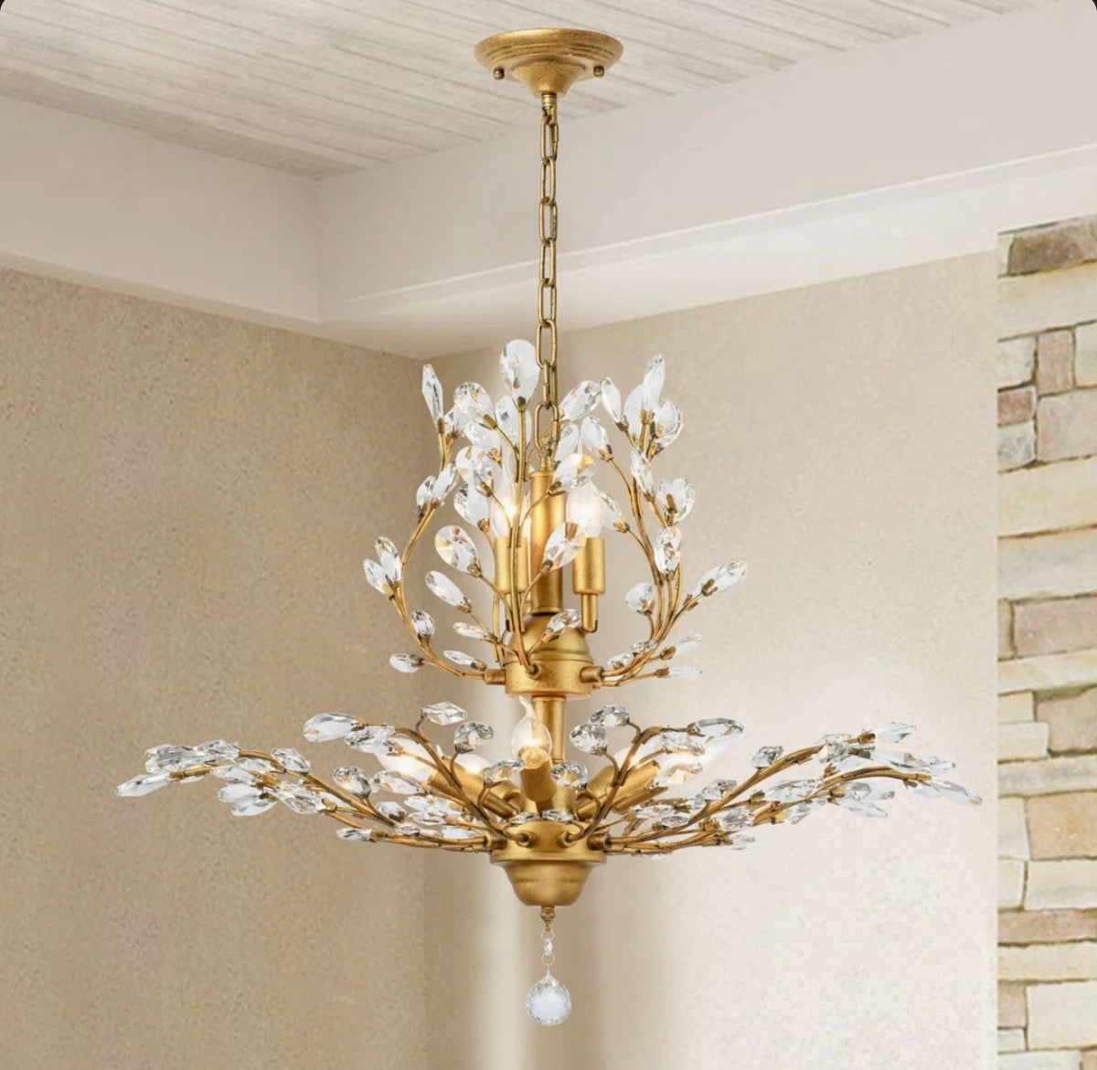 Chandelier - Jamei 7-Light Crystal Chandelier