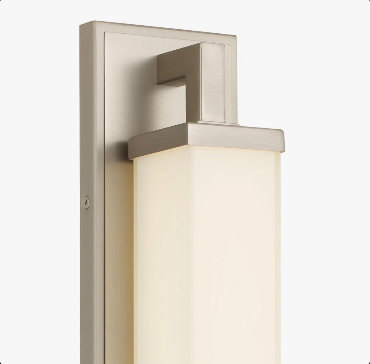 Sconce - Brixon LED Brushed Nickel 34”