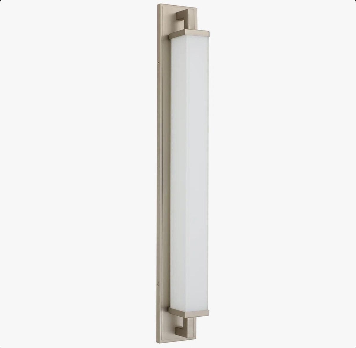 Sconce - Brixon LED Brushed Nickel 34”