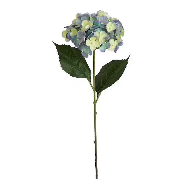 Faux Plant - 20" Artificial Hydrangea Stem