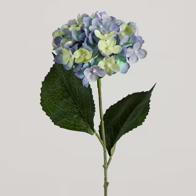 Faux Plant - 20" Artificial Hydrangea Stem