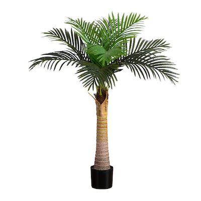 Faux Plant - 4 FT. Artificial Palm Tree in Pot