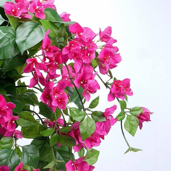 Faux Plant - 5 ft. Purple Artificial Bougainvillea Tree