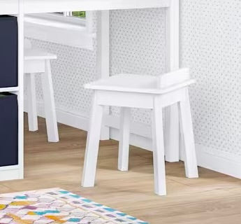 Kid's Chair - Kid's White MDF Chair