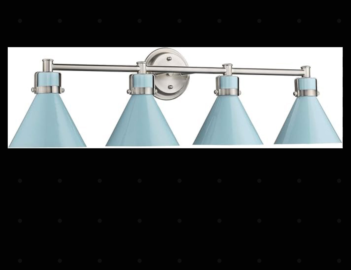 Vanity Light - Zeyu Bathroom Modern Industrial 4-Light - WF