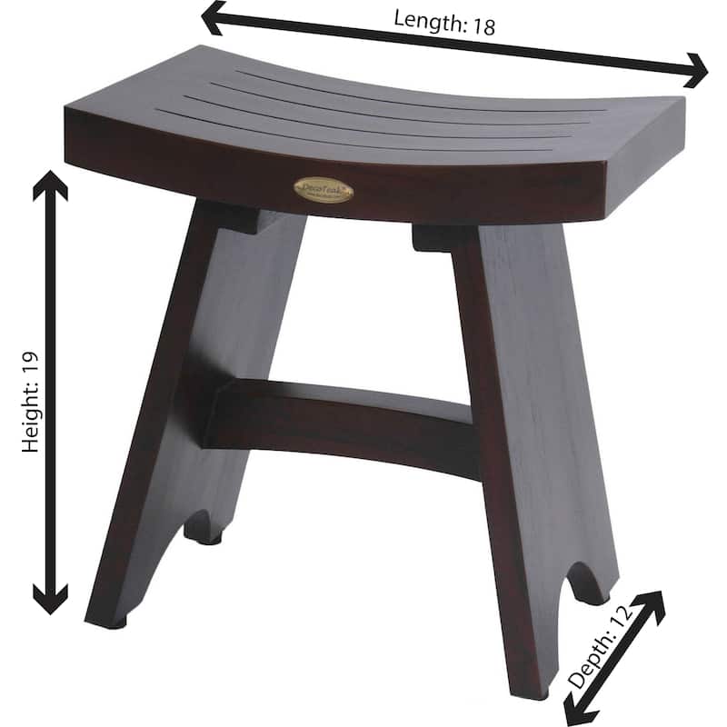 Shower Seat - Wood Shower Bench