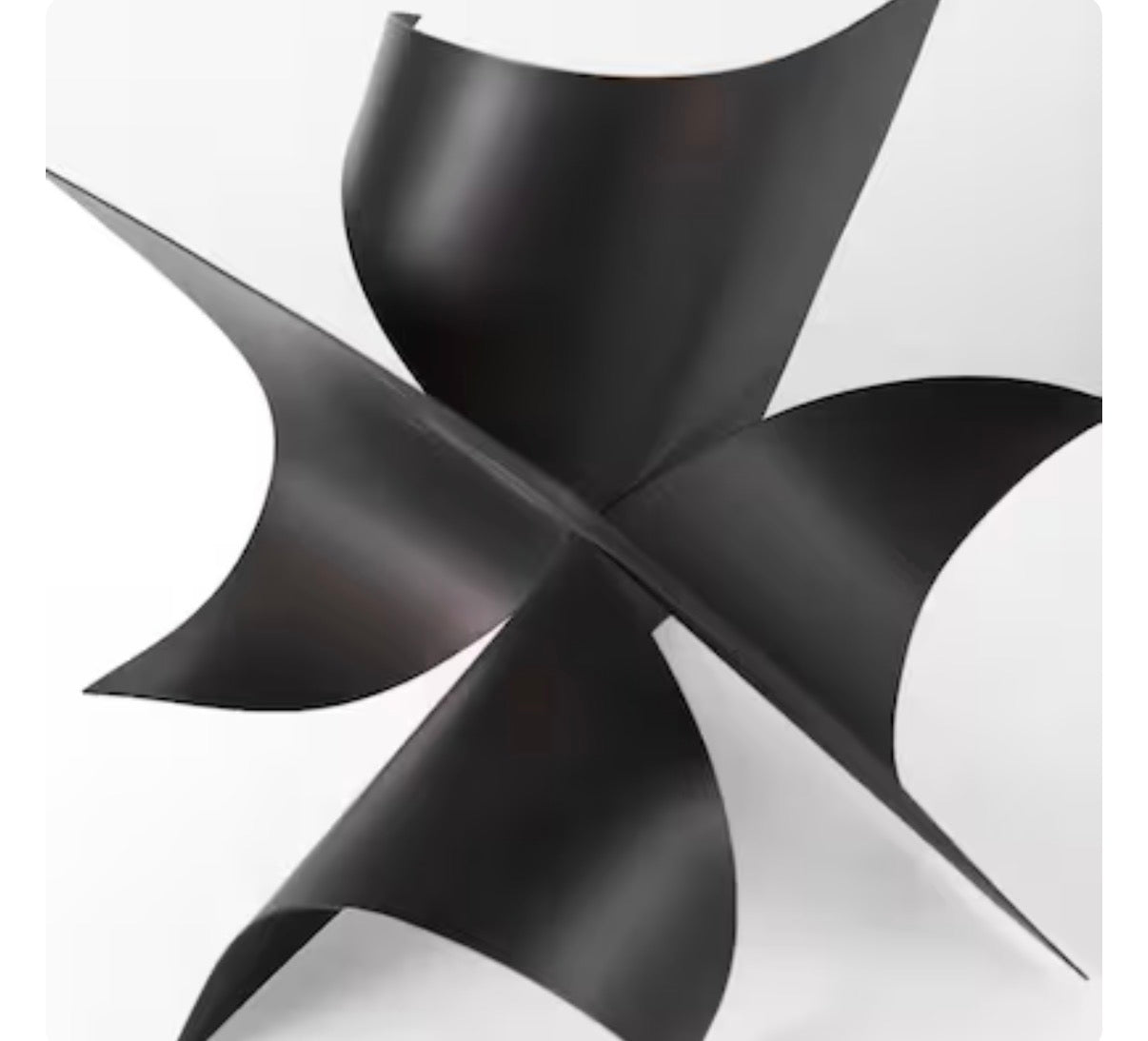 Home decor - Mercana Black Metal Modern Decorative object