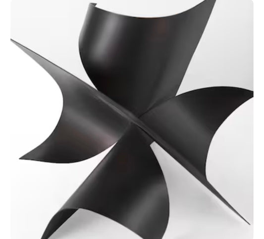 Home decor - Mercana Black Metal Modern Decorative object