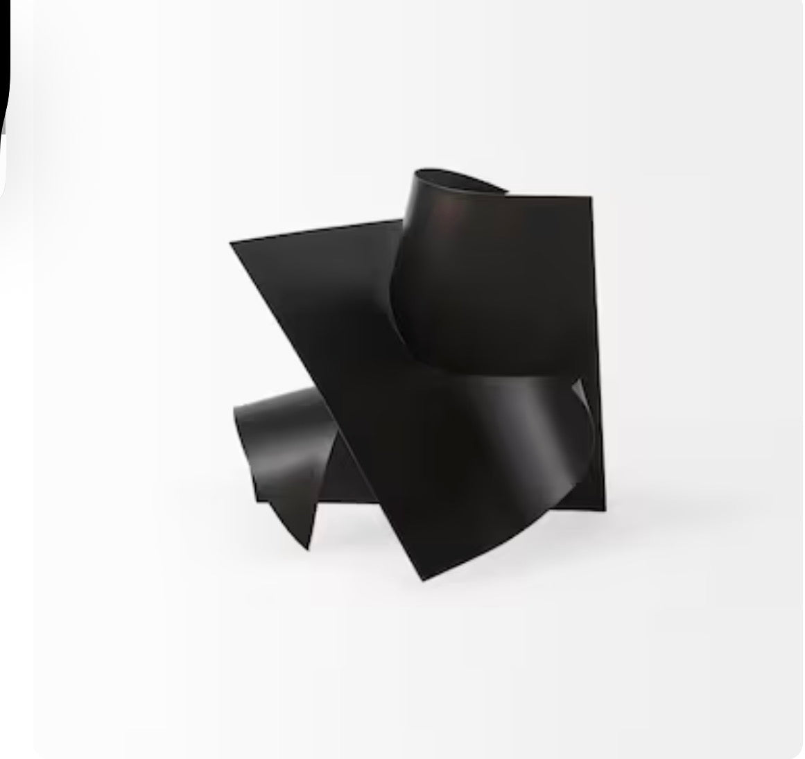 Home decor - Mercana Black Metal Modern Decorative object