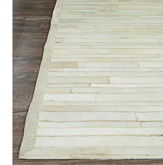 Rug - 3'4" x 5'4" Cowhide Couristan Chalet Plank - T&F 5.19.25