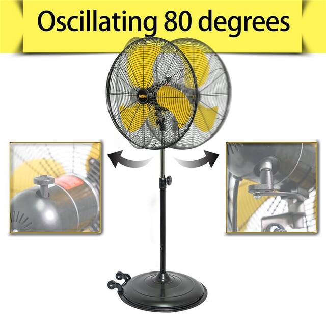 Fan - HICFM 20” High Velocity Pedestal Fan
