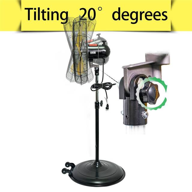 Fan - HICFM 20” High Velocity Pedestal Fan